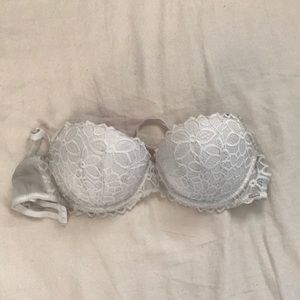 VS PINK Date push-up bra (White)